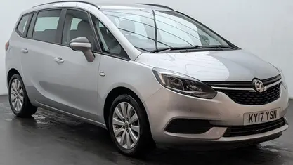 Silver Used 2017 Vauxhall Zafira Tourer Design Edition MPV | £8,850 (Fair price)