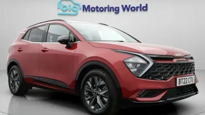 Used Kia Sportage GT-Line 230 HP (169 kW) 2022 Red SUV