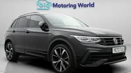 Used VW Tiguan R-line 245 HP (180 kW) 2022 Black SUV