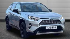 Silver Used 2021 Toyota RAV4 Hybrid SUV | £27,701 (Fair price)