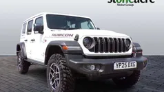 White New 2025 Jeep Wrangler Rubicon SUV | £57,995 (Fair price)