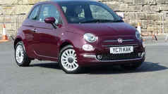 Red Used 2021 Fiat 500 Dolcevita Hatchback | £10,050 (Fair price)