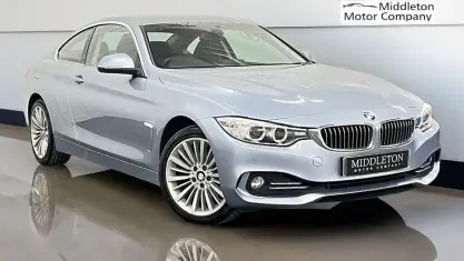 Używany BMW 430 Luxury Line 258 KM (189 kW) 2014 Niebieski Coupe