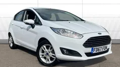 White Used 2017 Ford Fiesta Zetec Hatchback | £7,233 (Fair price)