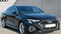 Black Used 2021 Audi A3 S-Line Sedan | £23,290 (Fair price)