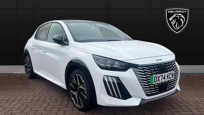 Used Peugeot e-208 GTi 114 kW (156 HP) 2024 White Hatchback