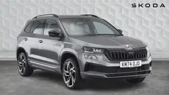 Graphite grey metallic Used 2024 Skoda Karoq SportLine SUV | £27,000 (Fair price)