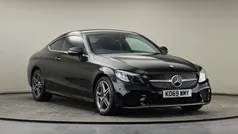 Obsidian black Used 2020 Mercedes C300 AMG line Coupe | £21,500 (Super price)