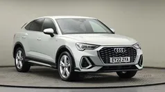 Dew silver metallic Used 2022 Audi Q3 Sportback S-Line SUV | £26,800 (Good price)