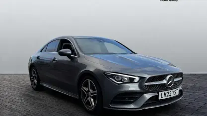 Used Mercedes CLA180 AMG line 136 HP (100 kW) 2023 Grey Coupe