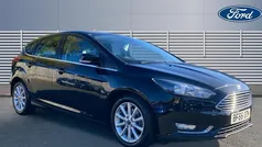 Black Used 2016 Ford Focus Titanium Hatchback | £6,400 (Fair price)