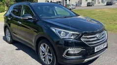 Black Used 2015 Hyundai Santa Fe Premium SE SUV | £14,995 (Fair price)