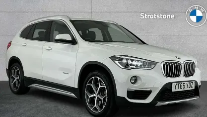 Used BMW X1 xLine 192 HP (141 kW) 2016 White SUV