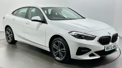 Used BMW 218 Sport Line 136 HP (100 kW) 2022 White Coupe