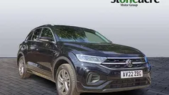 Black Used 2022 VW T-Roc R-line SUV | £23,990 (Fair price)