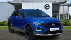 Ravenna blue Used 2021 VW T-Roc Black Edition SUV | £19,991 (Fair price)