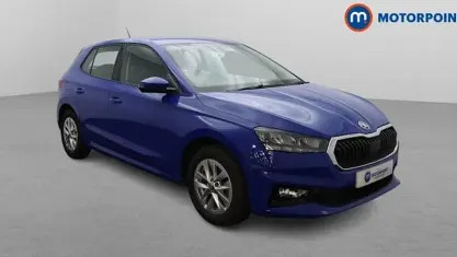 Used Skoda Fabia Comfort 80 HP (58 kW) 2022 Blue Hatchback