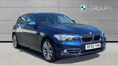 Blue Used 2015 BMW 118 Sport Line Hatchback | £8,999 (Fair price)