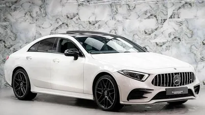 White Used 2021 Mercedes CLS400 AMG line Coupe | £33,989 (Fair price)