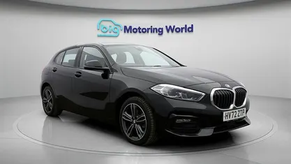 Used BMW 118 Sport Line 150 HP (110 kW) 2022 Black Hatchback