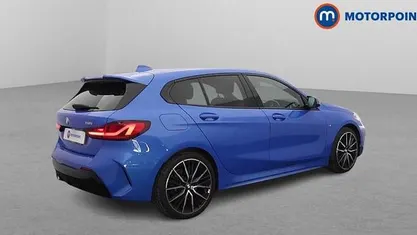 Used BMW 118 M Sport 136 HP (100 kW) 2024 Blue Hatchback