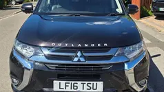 Black Used 2016 Mitsubishi Outlander P-HEV Estate | £10,388 (Fair price)