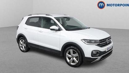Begagnad VW T-Cross SEL 110 HK (80 kW) 2022 Vit SUV