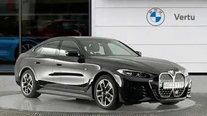 Used BMW i4 M Sport 250 kW (340 HP) 2023 Black sapphire Sedan