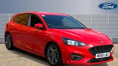 Red Used 2019 Ford Focus ST-Line Hatchback | £11,078 (Fair price)