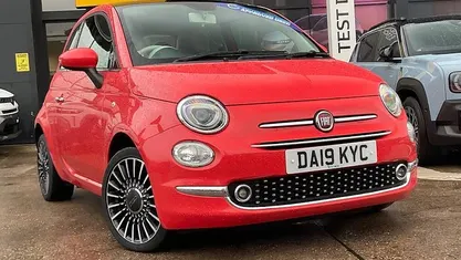 Pink Used 2019 Fiat 500 Lounge Hatchback | £7,999 (Fair price)
