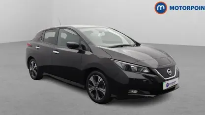 Used Nissan Leaf N-Connecta 110 kW (150 HP) 2020 Black Hatchback