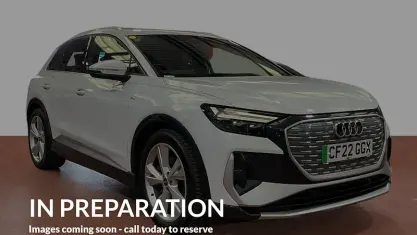 Second-hand Audi Q4 e-tron S-Line 150 kW (204 CP) 2022 Alb SUV