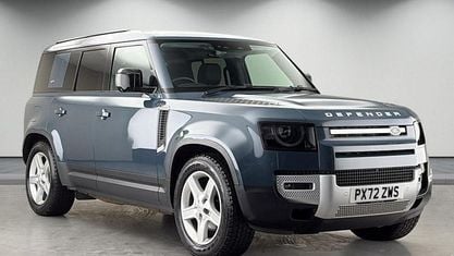 Used Land Rover Defender SE 250 HP (183 kW) 2022 Nebelquell blue SUV