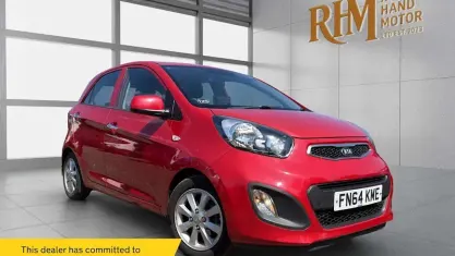 Used Kia Picanto 69 HP (50 kW) 2014 Red Hatchback