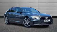 Grey Used 2021 Audi A6 Black Edition Estate | £25,250 (Fair price)
