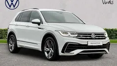 White Used 2023 VW Tiguan R-line Edition SUV | £24,186 (Good price)
