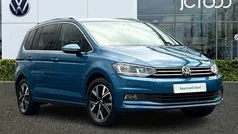 Blue Used 2022 VW Touran SEL MPV | £26,895 (Fair price)