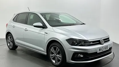 Used VW Polo R-line 110 HP (80 kW) 2021 Silver Hatchback