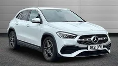 White Used 2021 Mercedes GLA200 AMG line SUV | £24,887 (Fair price)