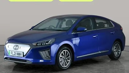 Used Hyundai Ioniq Premium 100 kW (136 HP) 2021 Blue Hatchback