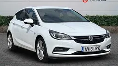 White Used 2018 Vauxhall Astra SRi Hatchback | £5,853 (Fair price)