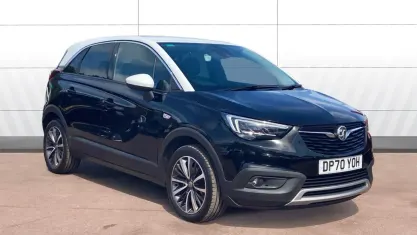 Used Vauxhall Crossland X Elite 110 HP (80 kW) 2020 Black SUV