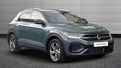 Petrol blue Used 2025 VW T-Roc R-line SUV | £29,490 (Fair price)