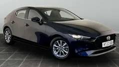 Blue Used 2022 Mazda 3 Hatchback | £16,495 (Fair price)