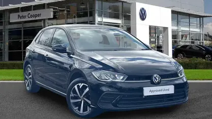 Used VW Polo Match 95 HP (69 kW) 2025 White Hatchback
