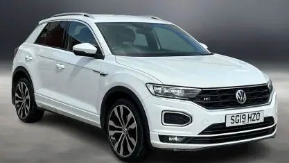 Used VW T-Roc R-line 150 HP (110 kW) 2019 Silver SUV