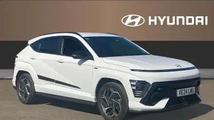 Used Hyundai Kona N Line 141 HP (103 kW) 2024 White SUV