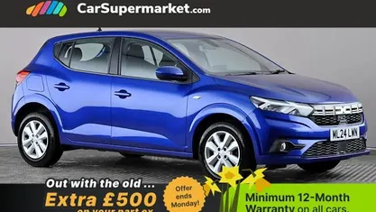 Used Dacia Sandero Expression 91 HP (66 kW) 2024 Blue Hatchback