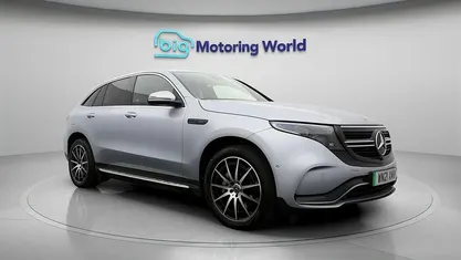 Used Mercedes EQC400 AMG line 300 kW (408 HP) 2021 Silver SUV
