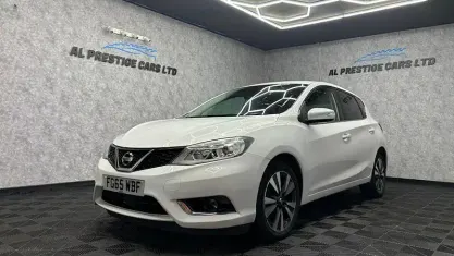 Used Nissan Pulsar N-TEC 116 HP (85 kW) 2015 White Hatchback